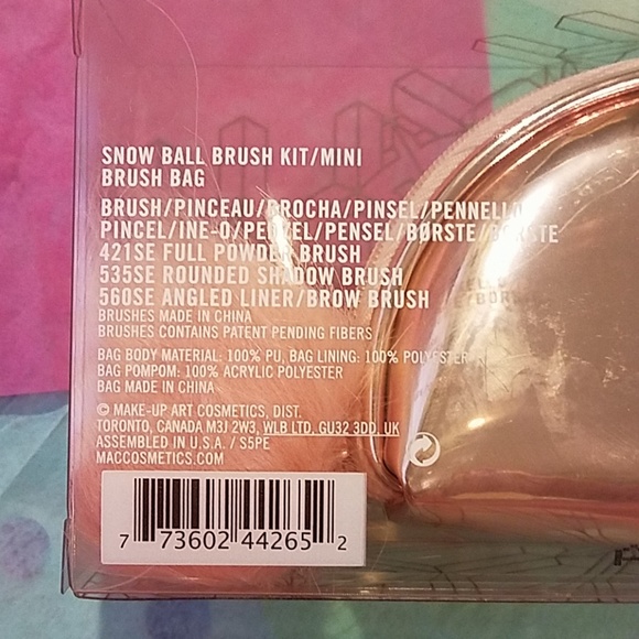 New MAC snowball brush kit - Picture 3 of 4